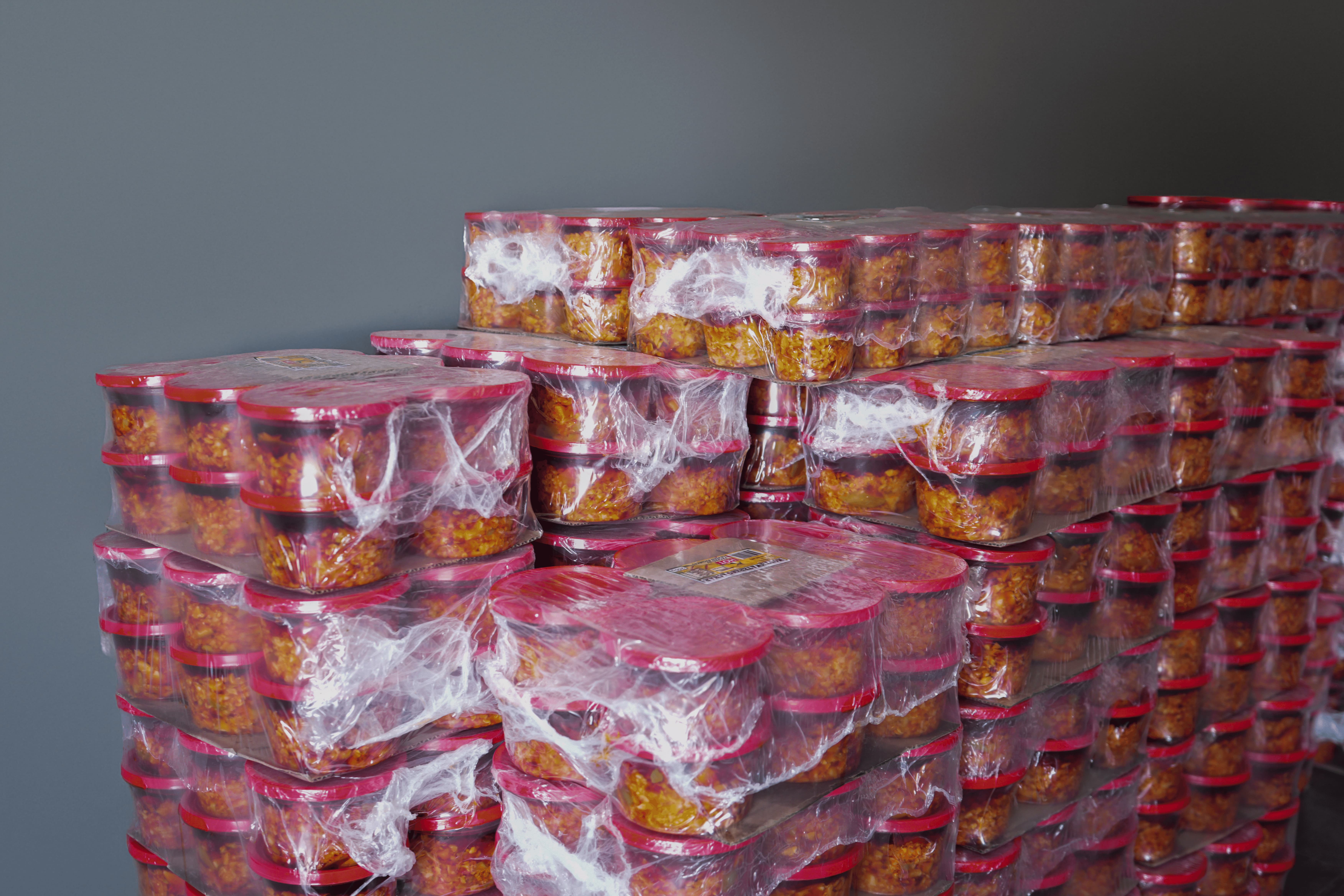 Fresh achar ready for delivery